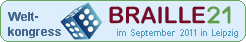 Weltkongress Braille21 im September in Leipzig