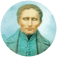 color photograph of Louis Braille
