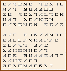 eigene Texte mit Quadoo zu gestalten hat seinen eigenen Reiz - die Variante Kalligrafie zeigt die Schnheit der Quadrat-schrift besonders!