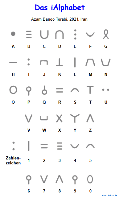 Reliefalphabet