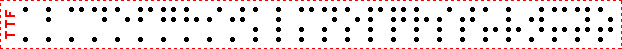 Braille-Alphabet 8P