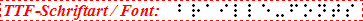Braille-Alphabet TTF
