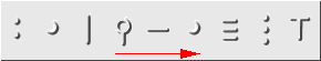 Text von links nach rechts
