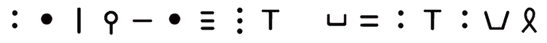 Text 'IALPHABET WRITING' in ialphabet