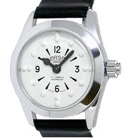 Hand watch with tactile dots for orientation