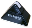 Pyramid-shaped alarm clock for the blind without display