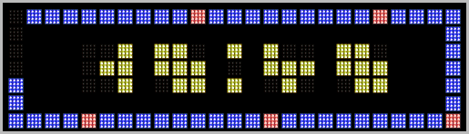 Fakoo Second Counter clock