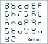 Siekoo Alphabet