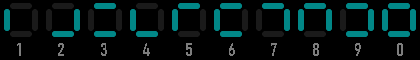 Representation of 4-segment coding
