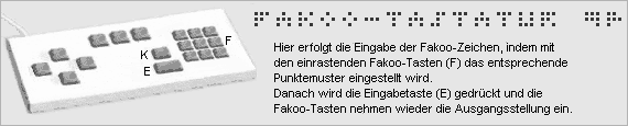 FAKOO-TASTATUR 9P - Tastatur mit 3 mal 3 Tasten