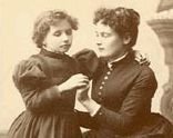 Helen Keller und Ann Sullivan