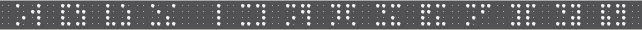 Quadoo-Alphabet auf einer Braillezeile Ä - 0